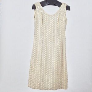 Vintage Cream Dress Mint!!